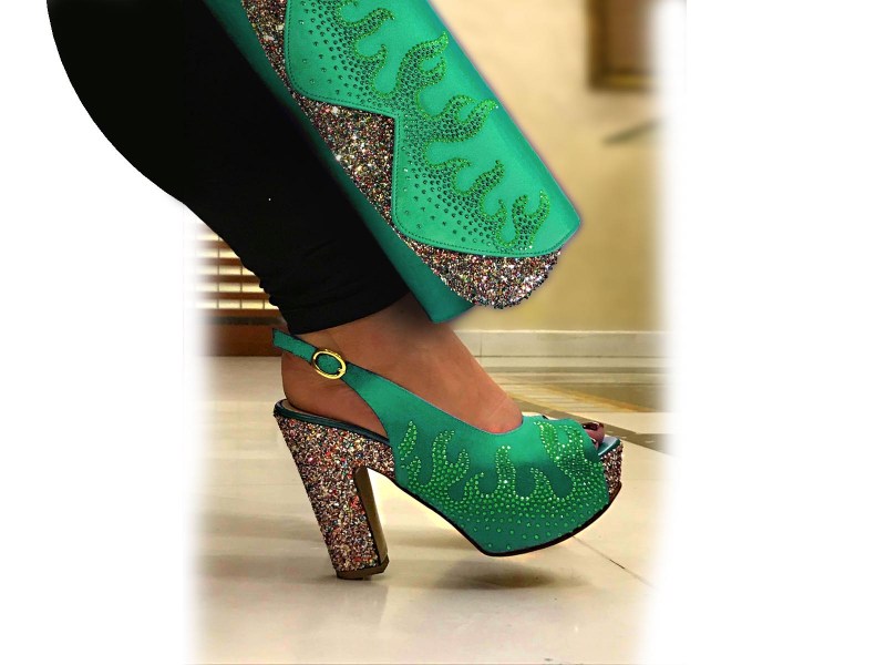 nigeria green - flame web